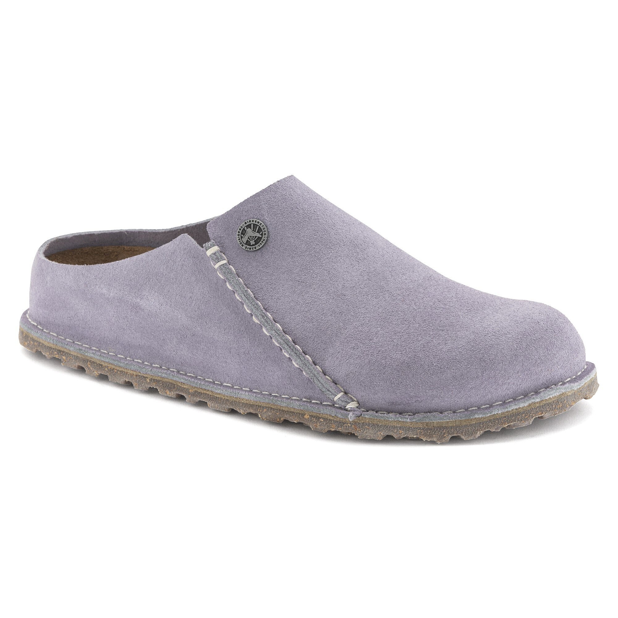 Zermatt Premium Suede Leather Purple Fog Birkenstock