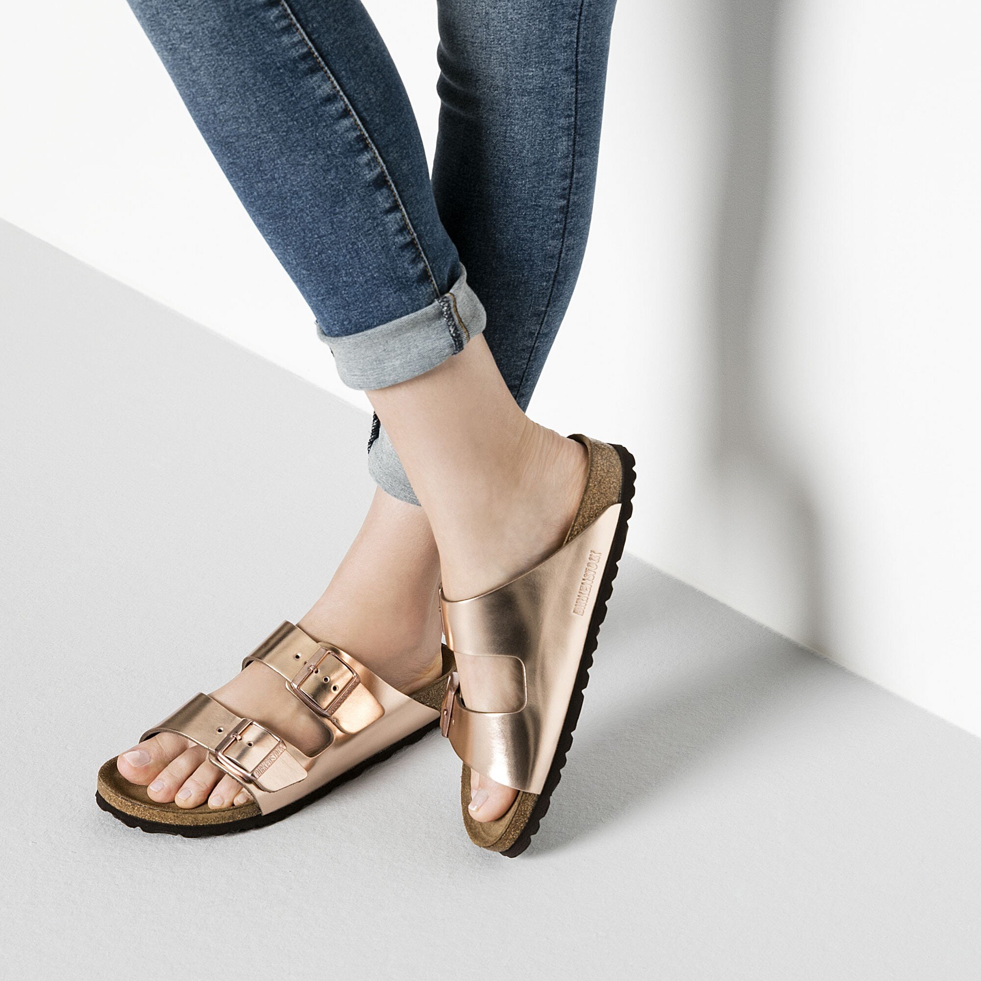 birkenstock metallic