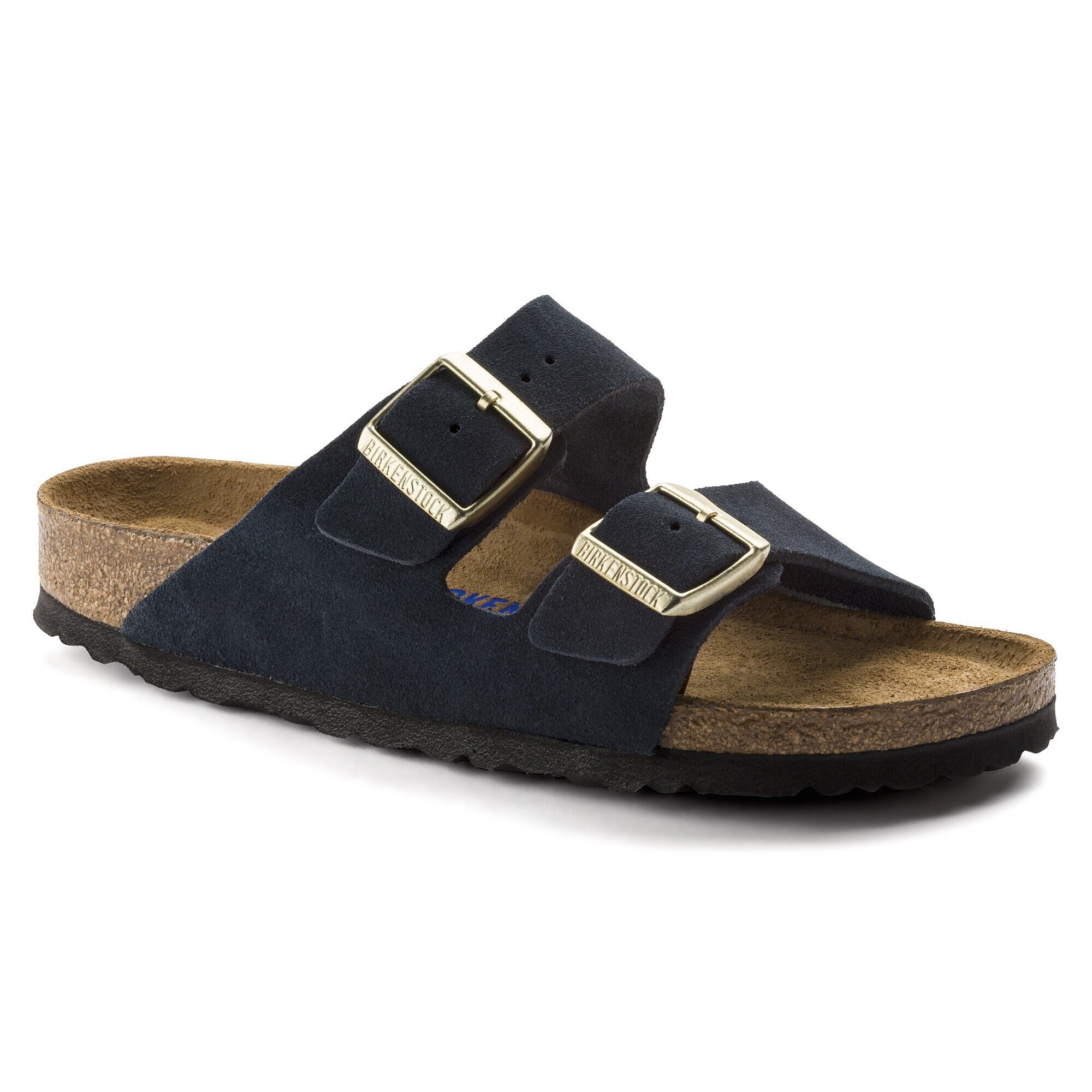 birkenstock arizona suede navy