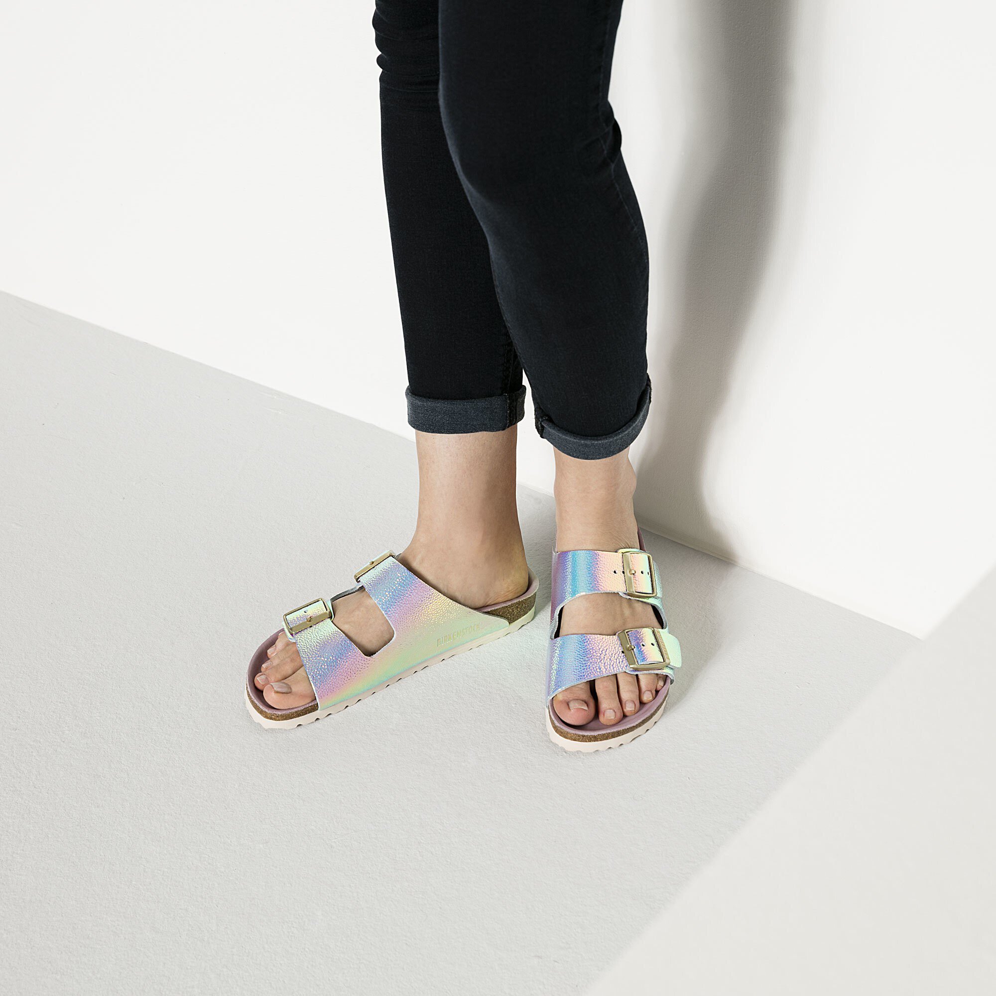 birkenstock ombre pearl