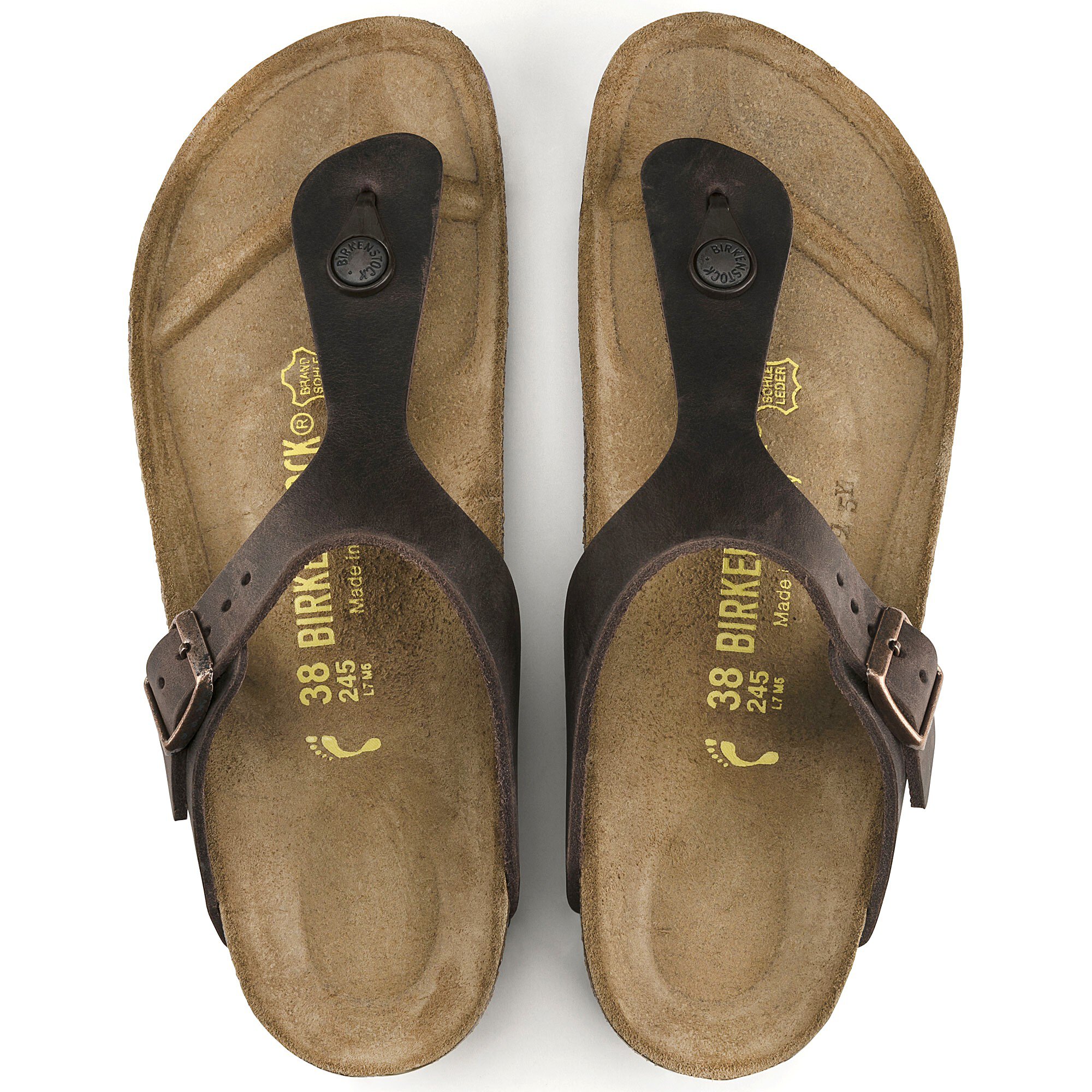 Gizeh Oiled Leather Habana | Shop Online At BIRKENSTOCK